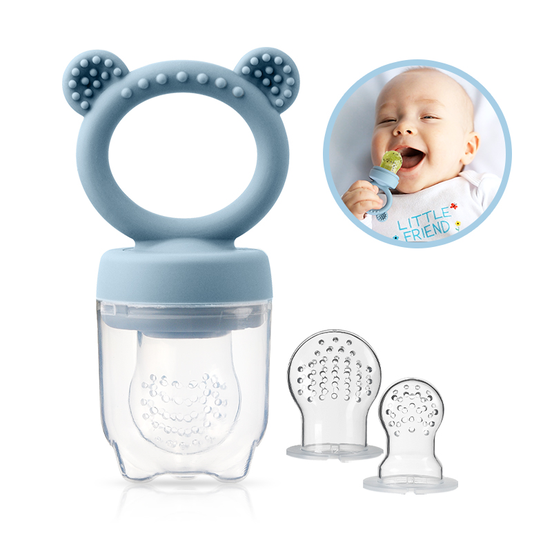 Baby Food Healthy - Silicone Bear Shaped Baby Fruit Feeder