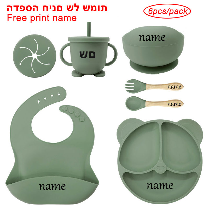 Baby Food Menu - Baby Feeding Plate Sets Suction Bowl