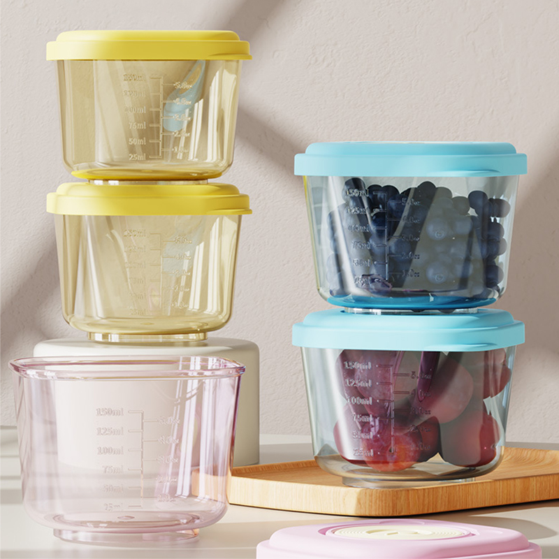 Baby Food Hero - 6 Pcs Baby Food Storage Containers