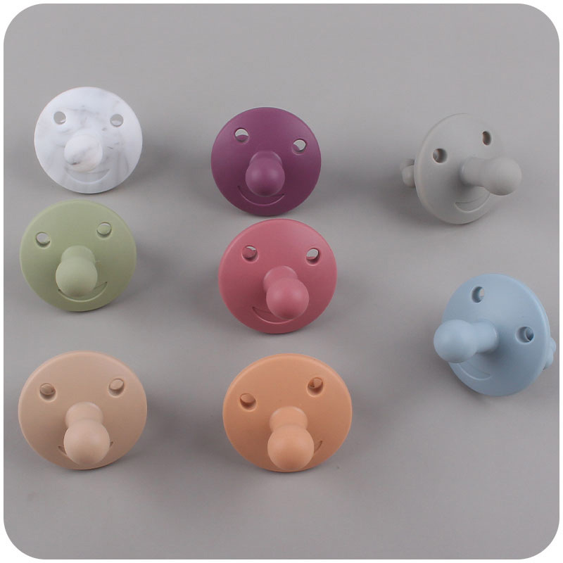Baby Food Newborn - Baby Silicone Pacifier Newborn Infant Chewing