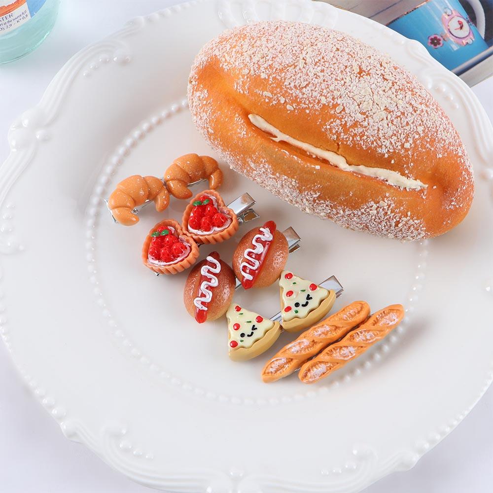 Baby Food Egg - Cute Geometric Simulated Food Croissant Egg