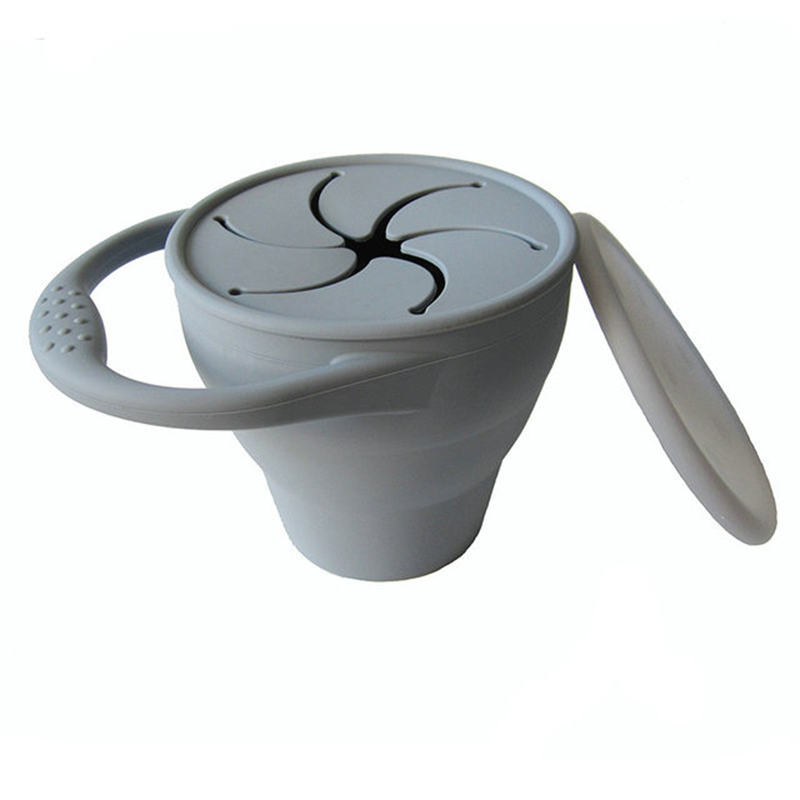 Baby Food Hero - Baby Snack Cup Collapsible Silicone Snack