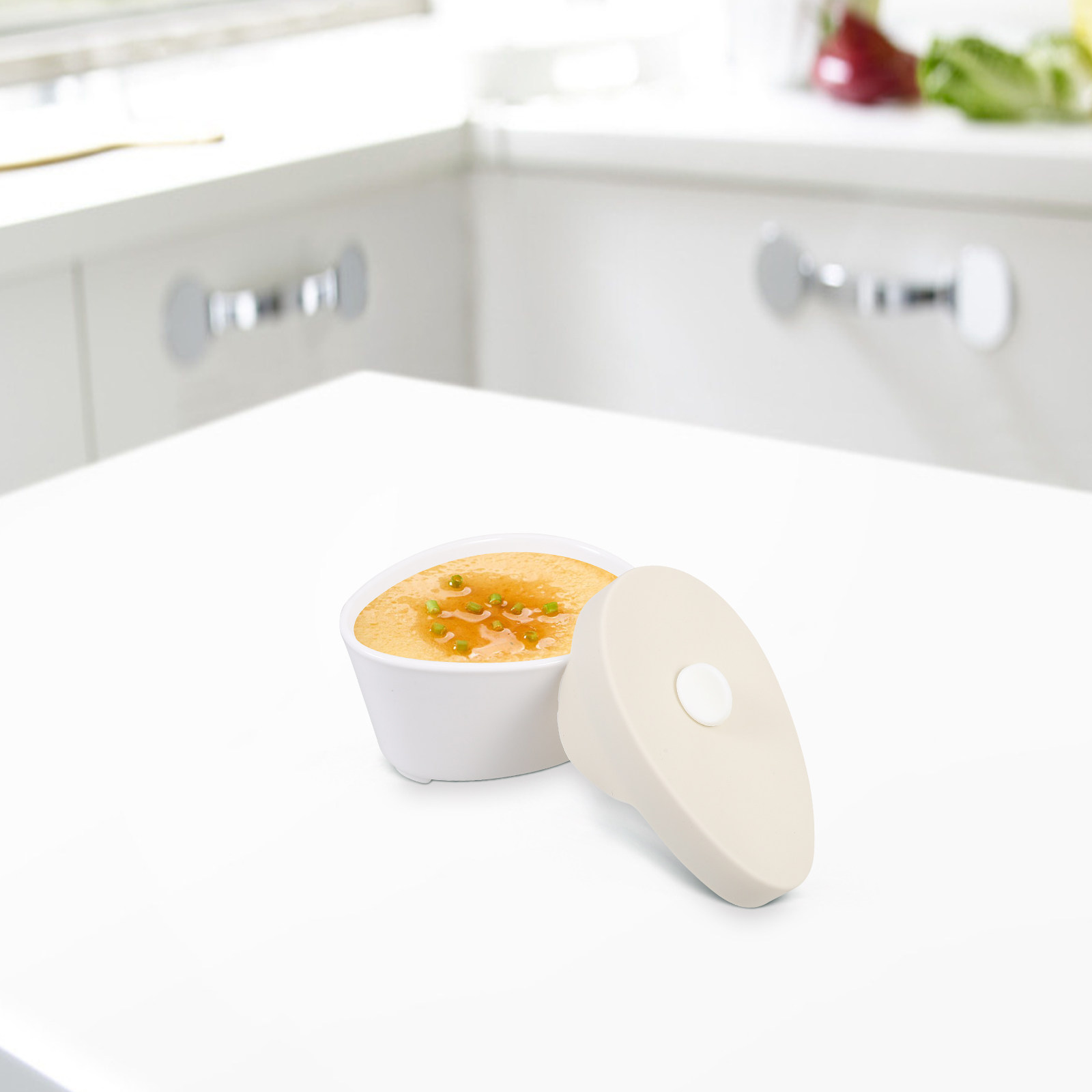 Baby Food Egg - Ceramic Stew Pot Soup Bowl Baby