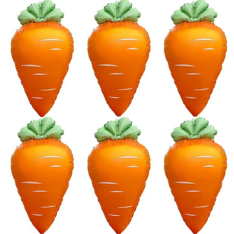 Veggie Baby Food - Carrot Balloons Farmer Vegetable Decoration Fruit