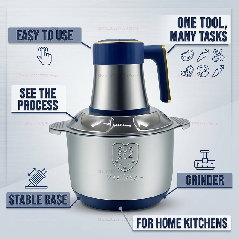 Electric Food Meat Grinder,  3 - Veggie Baby Food review and price