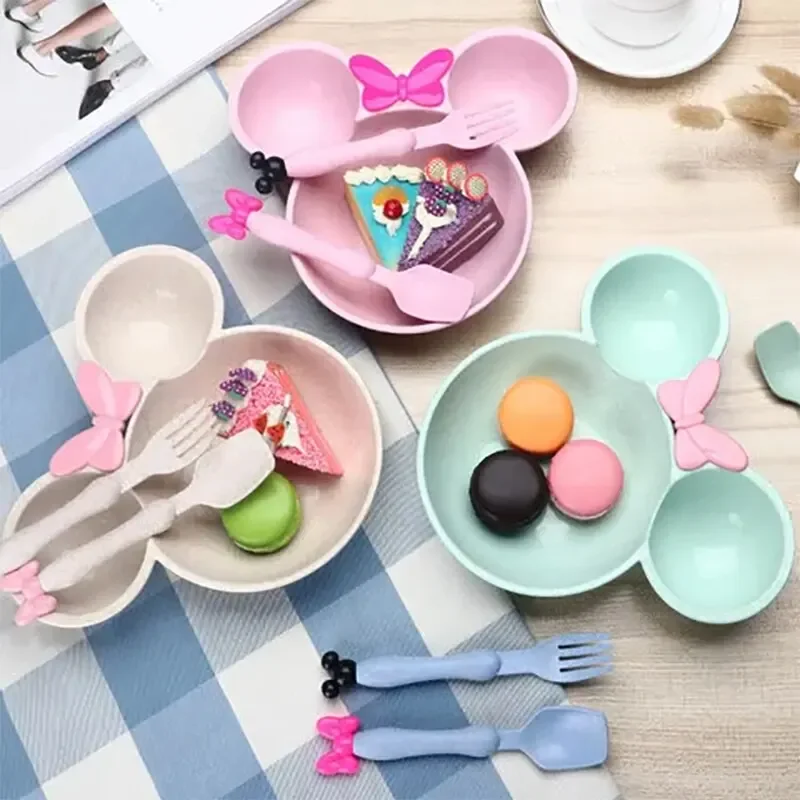 3Pcs/set Cartoon Baby Bowl Tab - Baby Food Menu review and price