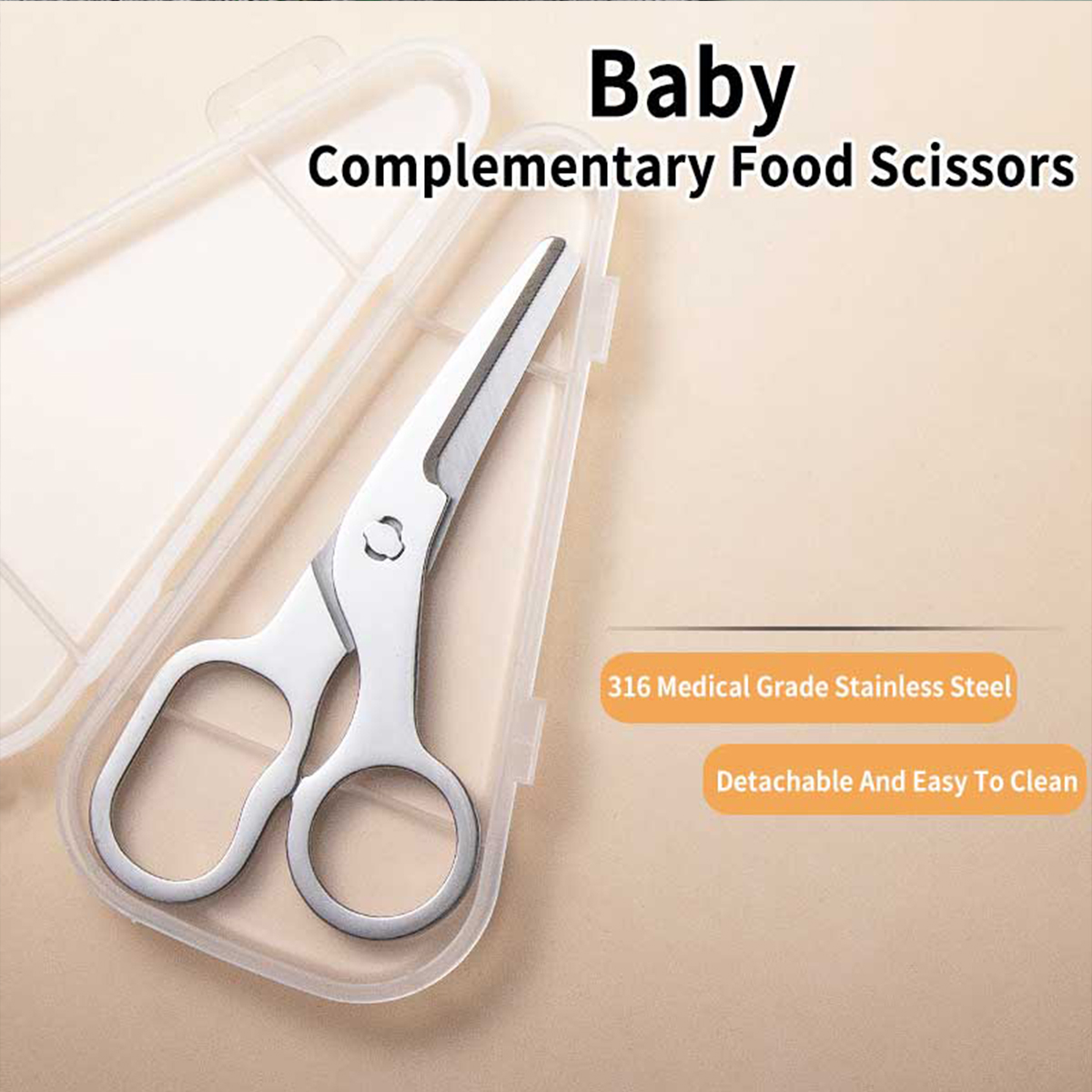 Multi Functional Food Scissors - Baby Food Scissors review and price