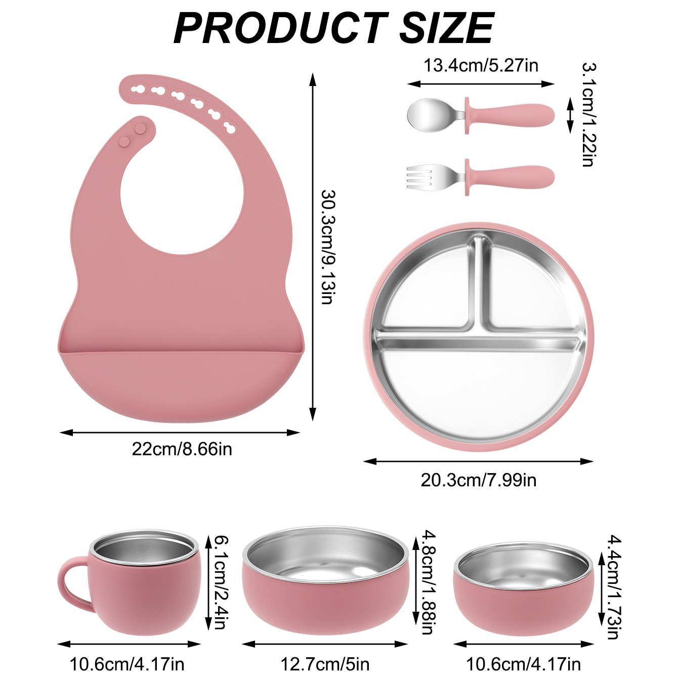 7PCS Stainless Steel Detachabl - Baby Food Menu review and price