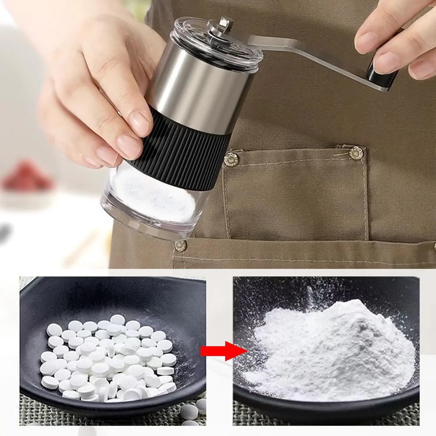 Pill Crusher with Pill Cutter  - Baby Food Scissors review and price