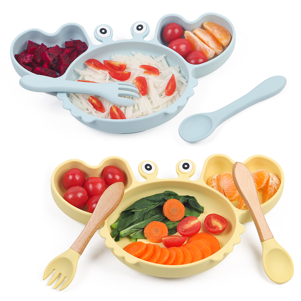 1/4/9Pcs Baby Bowls Plates Spo - Baby Food Menu review and price