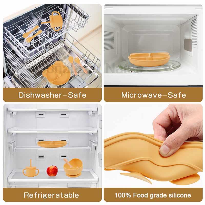 Baby Feeding Plate Sets Suctio - Baby Food Menu review and price