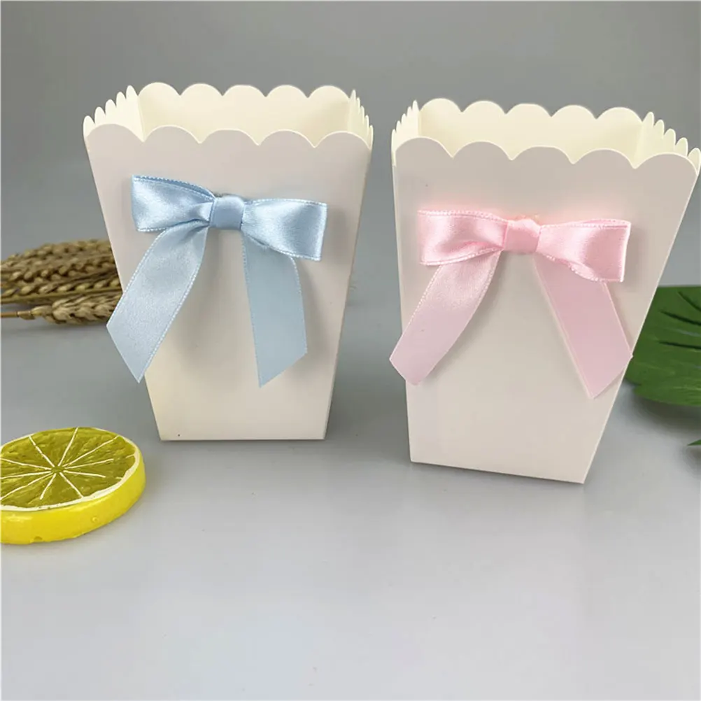 12pcs Pink Bow Popcorn Box Par - Baby Food Packaging review and price