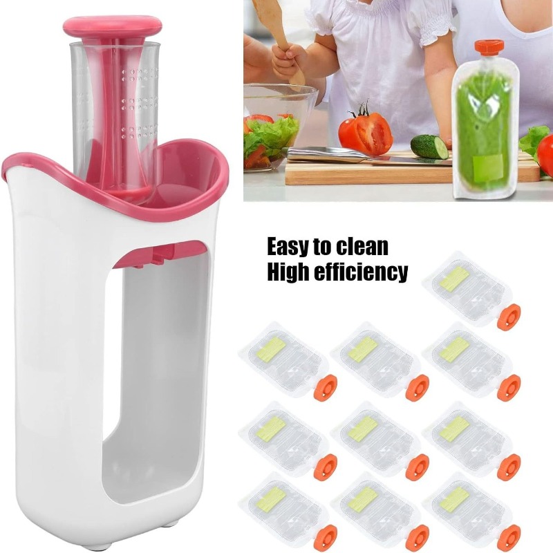 Baby Food Squeeze Station with - Baby Food Packaging review and price