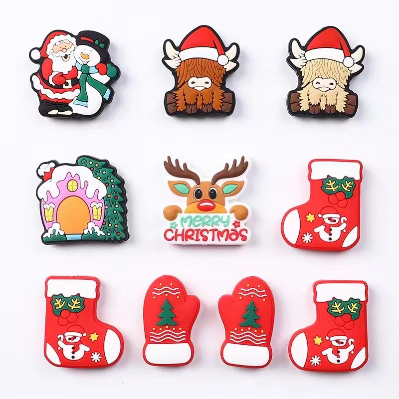 20pcs Silicone Beads Christmas - Baby Food Newborn review and price