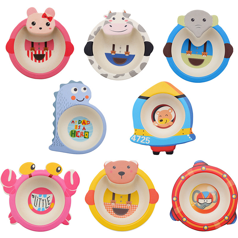 Cartoon Baby Feeding Bowl Bamb - Baby Food Healthy review and price