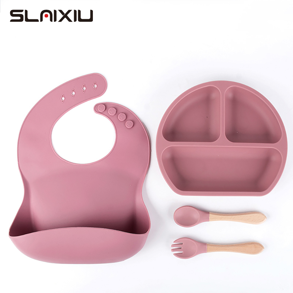 4PCS Silicone Children Tablewa - Baby Food Menu review and price