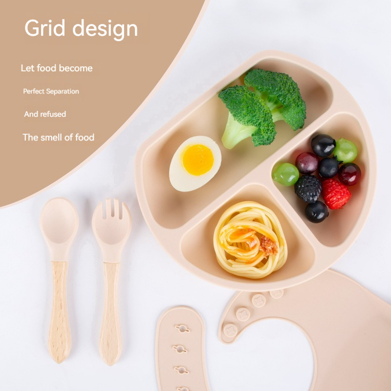4PCS Silicone Children Tablewa - Baby Food Menu review and price