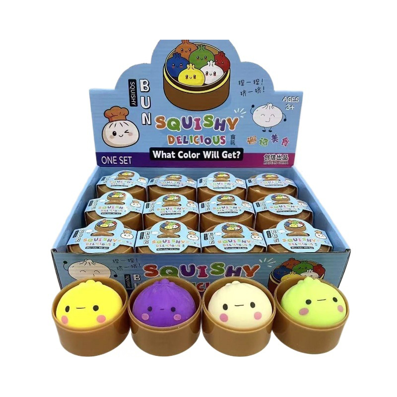 Multicolor Smiley Bun Squishy  - Baby Food Steamer review and price