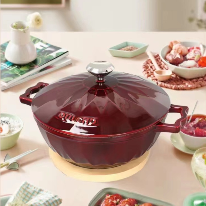Enameled Cast Iron Dutch Oven  - Baby Food Healthy review and price