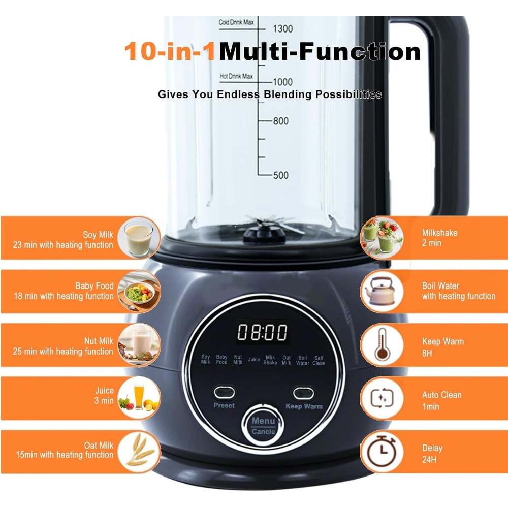 Ten in One Nut Milk Maker Hot  - Baby Food Oats review and price