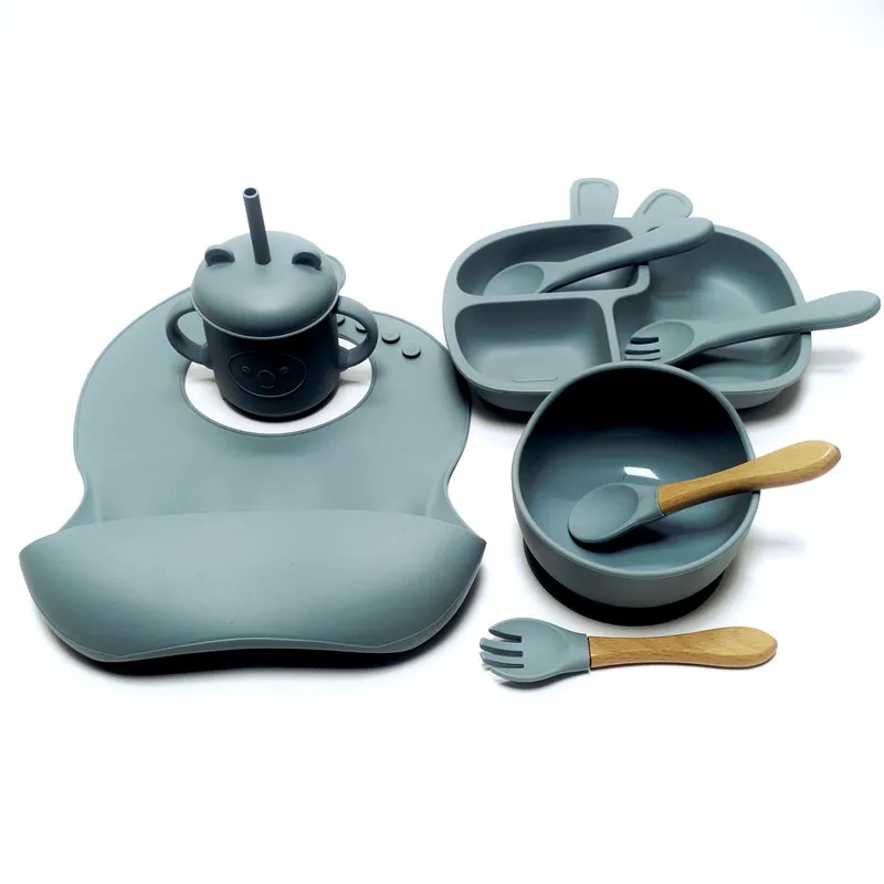 Silicone baby tableware set fo - Baby Food Menu review and price