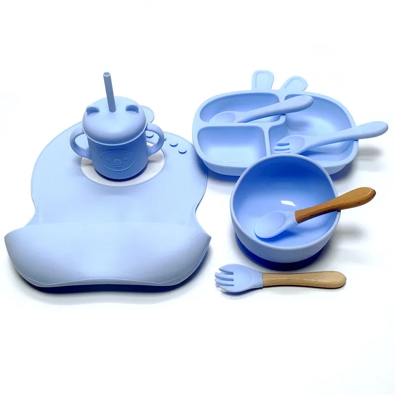 Silicone baby tableware set fo - Baby Food Menu review and price
