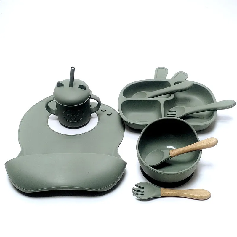 Silicone baby tableware set fo - Baby Food Menu review and price