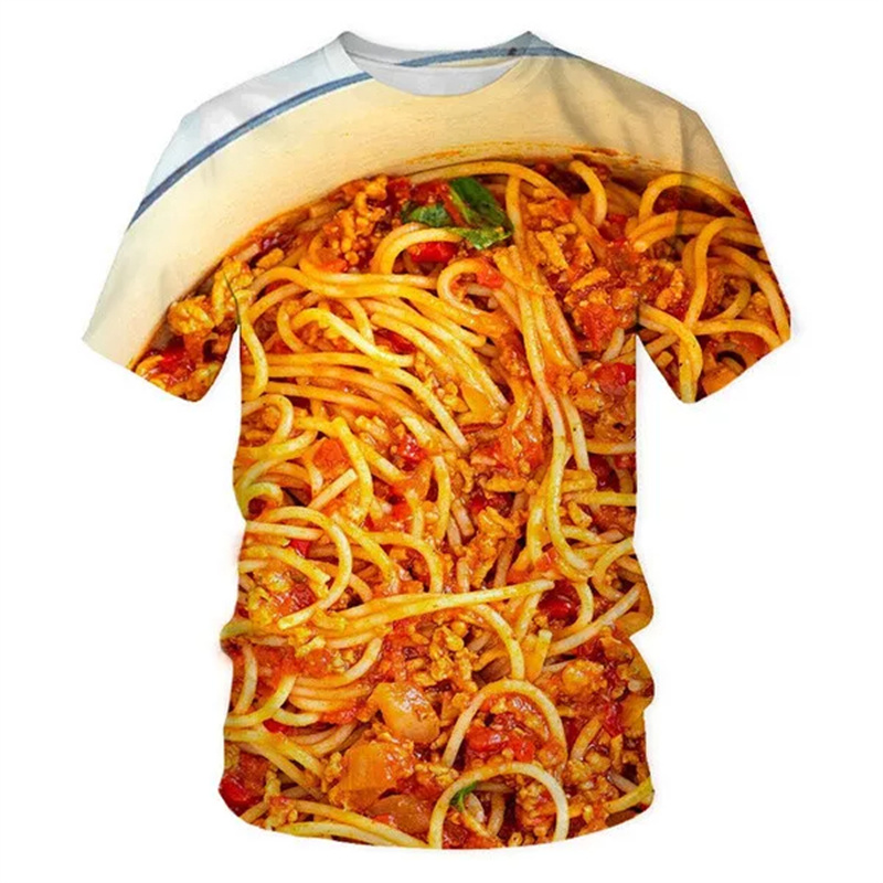 Fried Chicken Pasta Graphic T- - Baby Food With Chicken review and price
