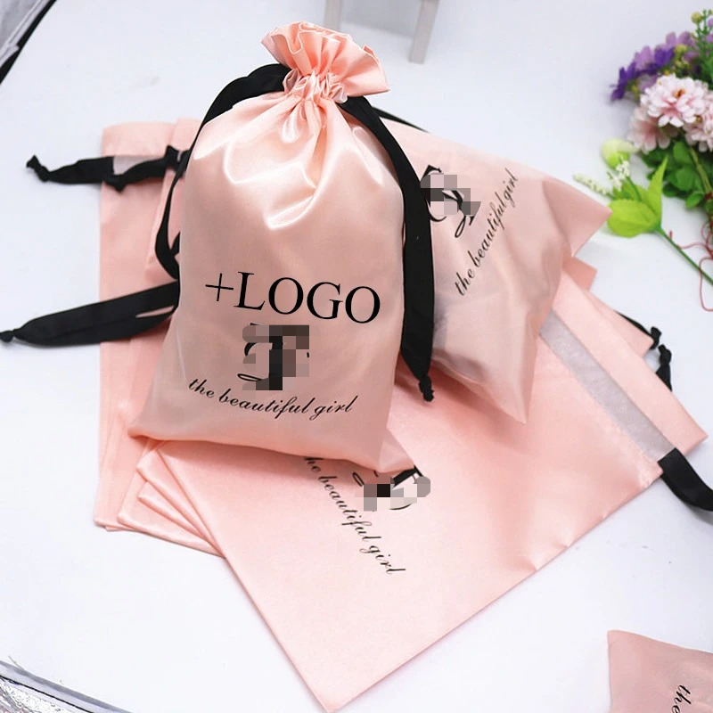 20PCS Baby Pink Silk Satin Pou - Baby Food Packaging review and price