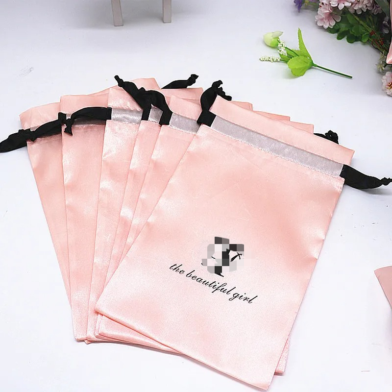 20PCS Baby Pink Silk Satin Pou - Baby Food Packaging review and price