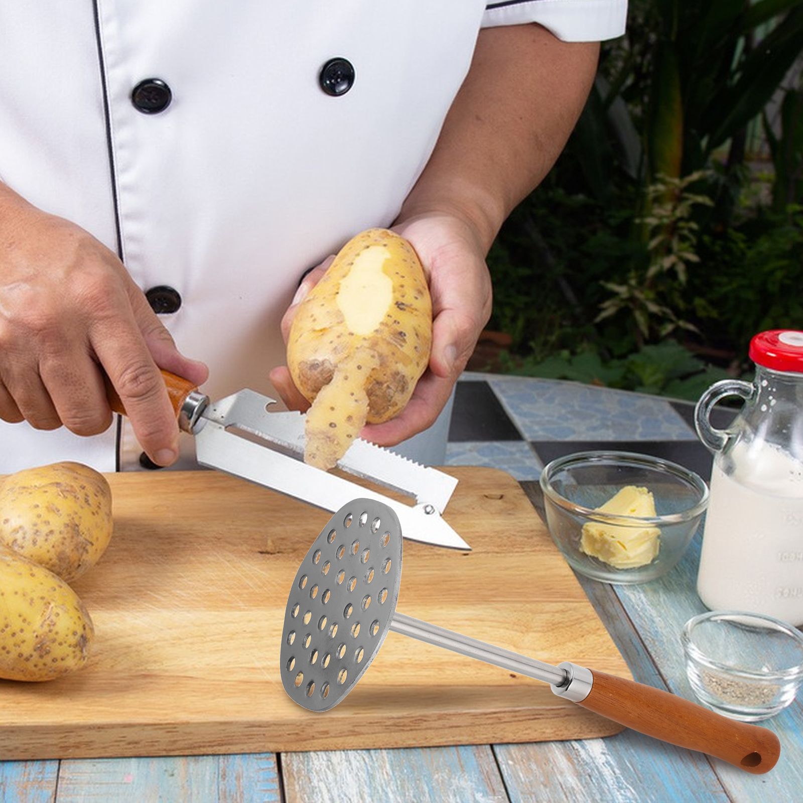Potato Masher Stainless Steel  - Veggie Baby Food review and price