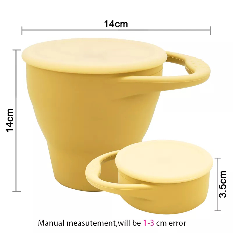 Baby Snack Cup Collapsible Sil - Baby Food Hero review and price
