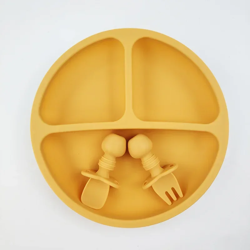 3Pcs Silicone Baby Feeding Set - Baby Food Menu review and price