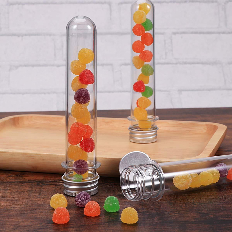 1/5Pcs Plastic Lab Test Tubes  - Baby Food Packaging review and price