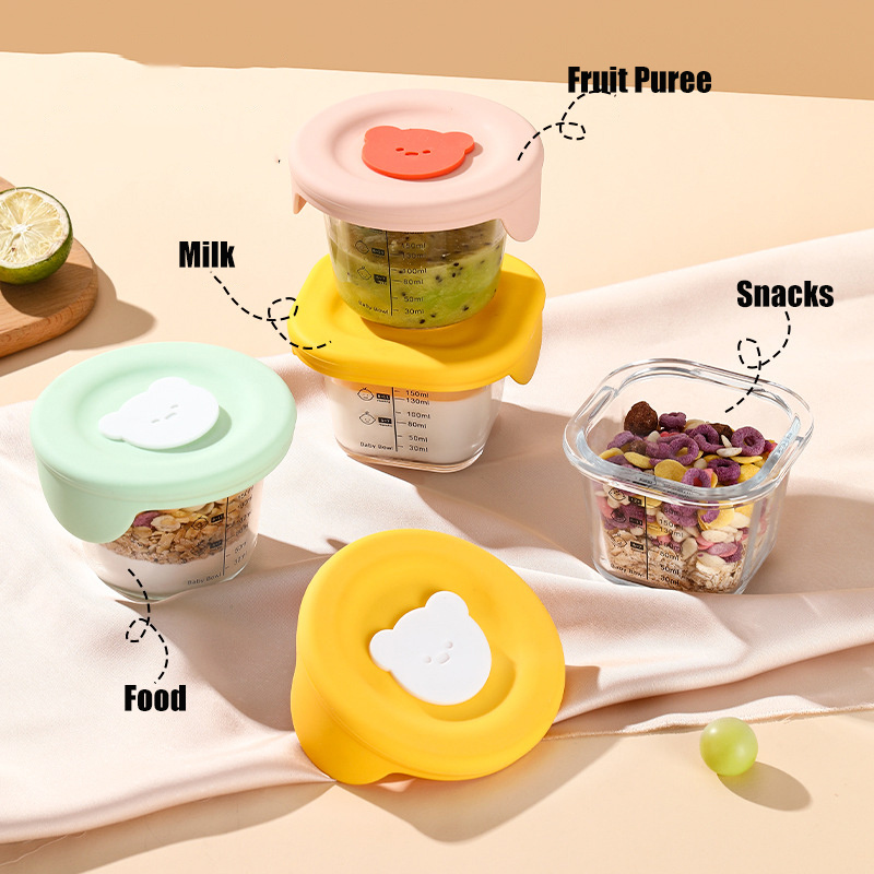 180ml Glass Baby Food Storage  - Baby Food Hero review and price