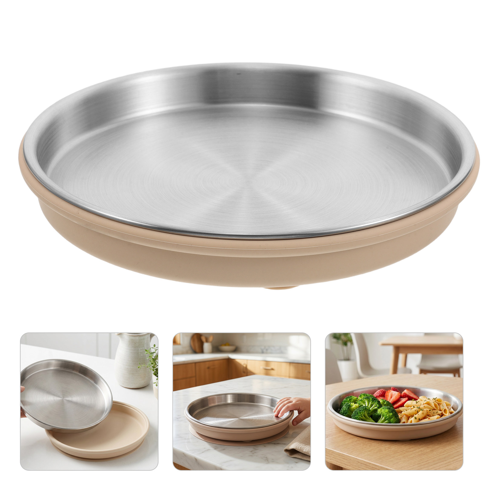 Stainless Steel Suction Plate  - Veggie Baby Food review and price